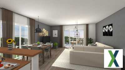 Foto NEUBAU: Moderne 2-Zimmer-EG-Wohnung mit Terrasse & Gartenanteil, Tiefgaragen-Stellplatz möglich