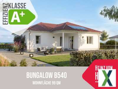 Foto Bungalow B540 - Neubau in Sonneberg - Haus mit 99 qm - inkl. PV-Anlage und Lüftungsanlage