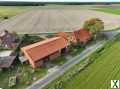 Foto EFH (Resthof) mit großer Lagerhalle in Abbensen/Wedemark