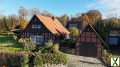 Foto Historisches Fachwerk-Haus mit Remise, Backhaus, Garage, Teich