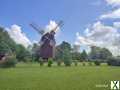 Foto historische Bockwindmühle in Treuenbrietzen OT Marzahna