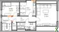 Foto Wohnung ca. 55qm mit kleinem Garten