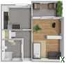 Foto Moderne 1-Zimmer-Wohnung mit Balkon in Grünstädter Bestlage
