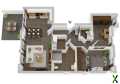 Foto Moderne Neubauwohnung mit 3 Zimmern und Terrasse
