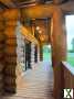 Foto Blockhaus Holzhaus große Terrasse Carport & 2100qm Grundstück