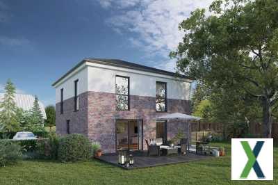 Foto FIBAV Massiv Stadtvilla - 129 m² - 4 Zi.- inkl. LWWP, FBH & Grundstück - 782 m² - in Krondorf