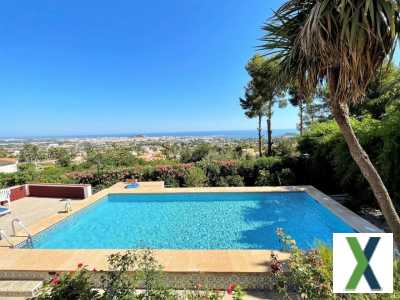 Foto Traumhaftes Haus am Montgo mit grandiosem Meerblick, Pool und Garage