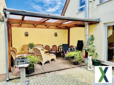 Foto Traumhaus mit Kamin, Terrasse & Blumengarten bei Kyritz