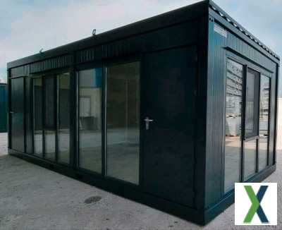 Foto 7 x 3 Meter Containermodul - Wir liefern europaweit! - Schlüsselfertige Containeranlagen für private & gewerbliche Zwecke - Baubüro Baucontainer Baustellencontainer Büroerweiterung Wohnraum Tiny House