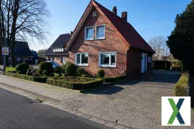 Foto Mietshaus Einfamilienhaus mit Garten und Teich in Aschendorf