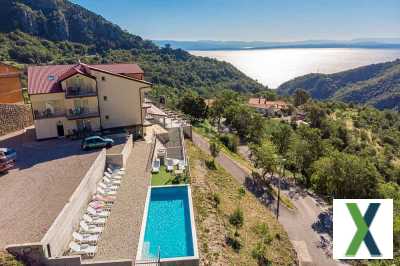 Foto OPATIJA, LOVRANSKA DRAGA - Apartmentvilla 600m2 und Restaurant mit Panoramablick in einer Oase der Ruhe + Umgebung 1300m2