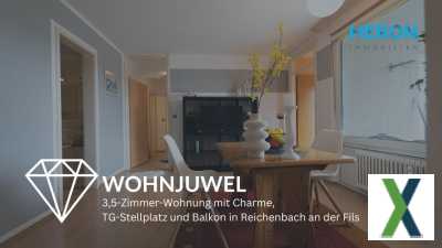 Foto WOHNJUWEL - 3,5-Zimmer-Wohnung mit Charme, TG-Stellplatz und Balkon in Reichenbach an der Fils