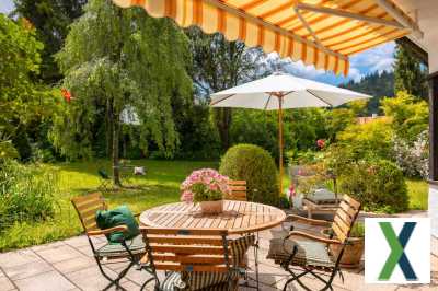 Foto Kreuth-Weissach: Einzigartige Gartenwohnung mit Hauscharakter