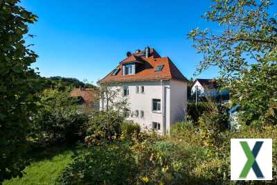 Foto Gepflegtes ZFH - ca. 176m² - 9 Zimmer - 3 Etagen - 4 Garagen - Kamin & Sauna - großer Garten