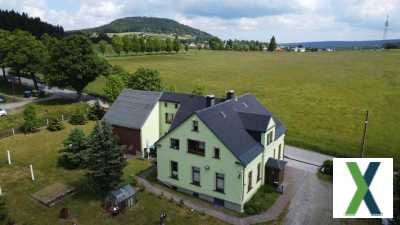 Foto Schönes Anwesen in Bärenstein am Waldesrand mit Bergblick!