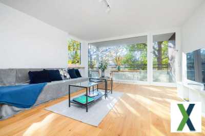 Foto Frisch sanierte 2-ZKB mit Balkon in bester Lage - Aussicht auf die Kahnfahrt - provisionsfrei