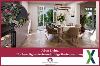 Foto Urban Living! Hochwertig sanierte und ruhige Gartenwohnung