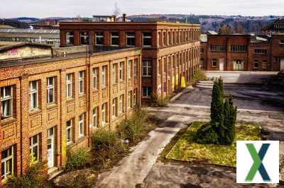 Foto historisches Fabrikensemble (6.000 qm/160 Räume) im Peenehafen