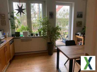 Foto Gemütliche Altbauwohnung mit Gartenzugang in der Weststadt