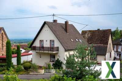 Foto Einfamilienhaus (mit Zweithaus) und herrlicher Aussicht