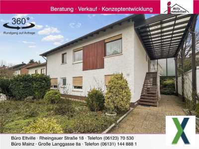Foto Freistehender Bungalow mit Einliegerwohnung auf traumhaften, weiter bebaubaren Grundstück in guter Lage