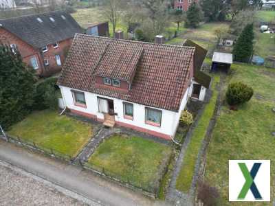 Foto Sanieren oder Abreißen und Neu Bauen  Einfamilienhaus mit Stallgebäude in Stelle