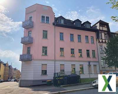 Foto Denkmalschutz: 2-Raum-Eigentumswohnung (DG) mit Balkon im sanierten Altbau in Chemnitz-Ebersdorf