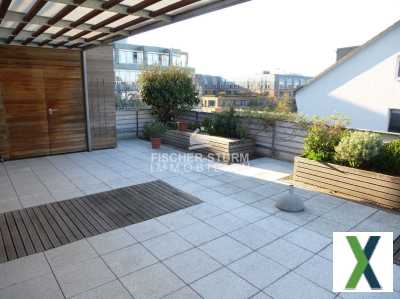 Foto Düsseldorf-Lörick: Großzügiges Penthouse (5 Zimmer) mit Dachterrasse und Einbauküche!