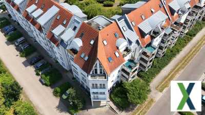 Foto Leipzig - Wohnen auf zwei Ebenen - Maisonette mit Charme, Balkon & Tiefgaragenplatz