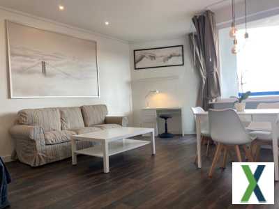 Foto Helles, modernes 1-Zi-Appartment m. Balkon, voll möbliert